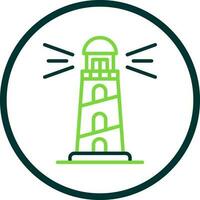 Lighthouse Vector Icon Design