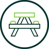 Bench Vector Icon Design