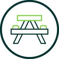 Bench Vector Icon Design