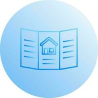 Brochure Vector Icon