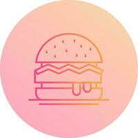 Hamburger Vector Icon