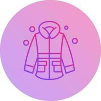 Winter Jacket Vector Icon