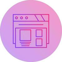 Layout Vector Icon