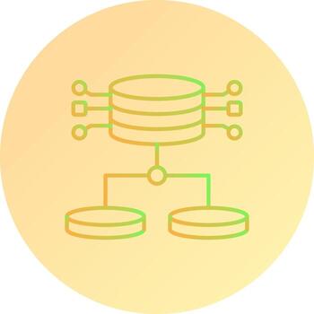Structured Data Vector Icon