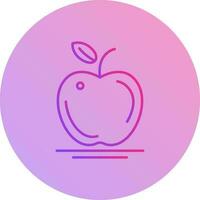 icono de vector de manzana