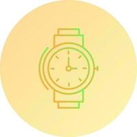 icono de vector de reloj de pulsera