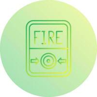 Fire Button Vector Icon