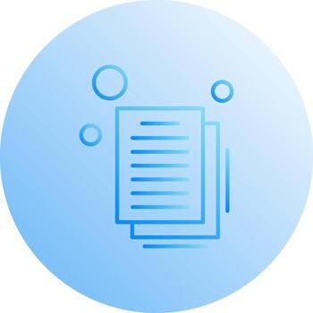 icono de vector de documento