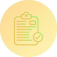 Secure Notepad Vector Icon
