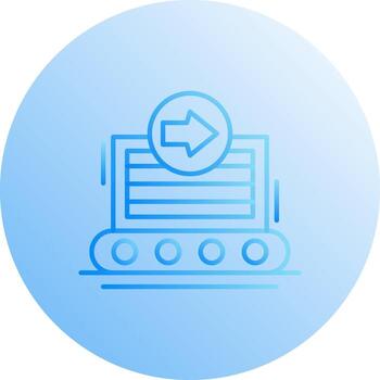 icono de vector de contenedor