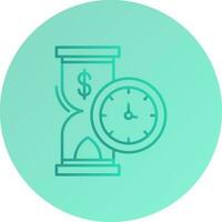 Time is Money Vector Icon