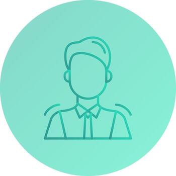 icono de vector de gerente