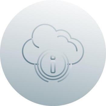 Cloud Computing Vector Icon