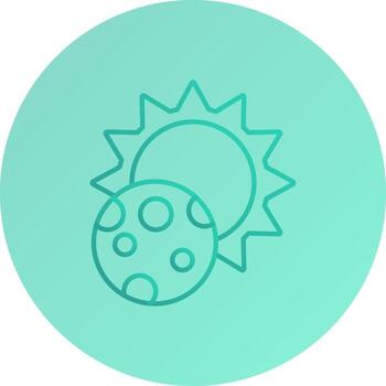 Eclipse Vector Icon