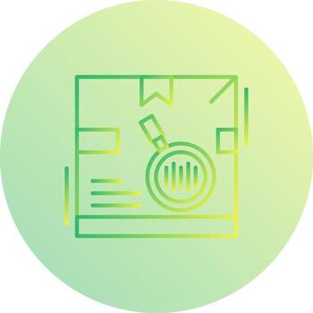 icono de vector de código de seguimiento