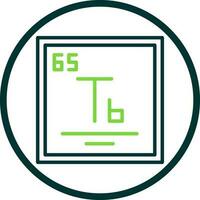 Terbium Vector Icon Design