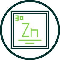 Zinc Vector Icon Design