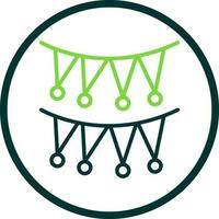 Garlands Vector Icon Design