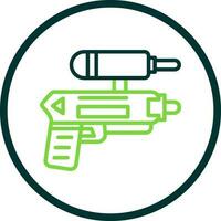 Water gun Vector Icon Design