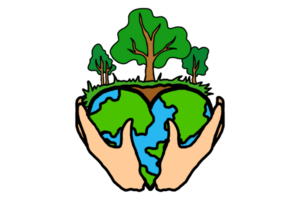 Love Earth Day Illustration png