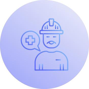 icono de vector de apoyo