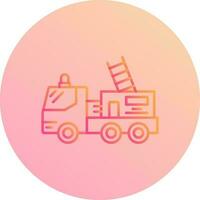 Fire Truck Vector Icon