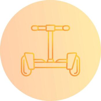 icono de vector de hoverboard