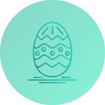 Easter Egg Vector Icon