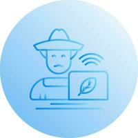 Farmer Vector Icon