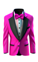 Tuxedo Jacket in Color AI Generated with Custom Edits png