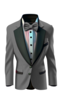 Tuxedo Jacket in Color AI Generated with Custom Edits png