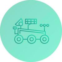 Mars Rover Vector Icon