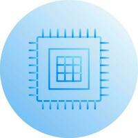 Processor Vector Icon