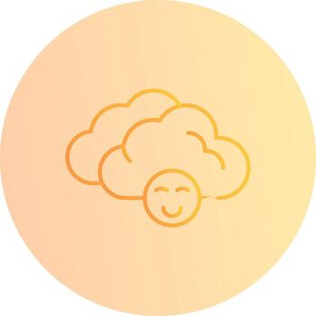 Cloudy Vector Icon