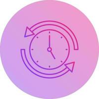 Run Time Vector Icon