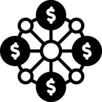 solid icon for multiple vector
