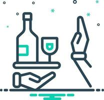 mix icon for avoid vector