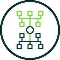Algorithm Vector Icon Design