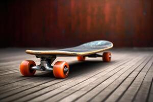 skateboard tools and equipment photography AI Generated photo