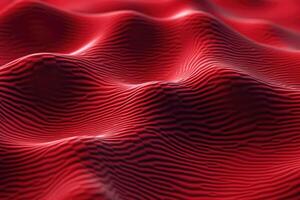 stock photo of an diagonal artficial red topography line art photography Generated AI