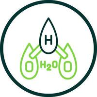 H2o Vector Icon Design