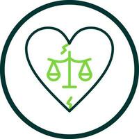 Divorce Vector Icon Design
