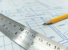 Image of several drawings of the project and instruments photo