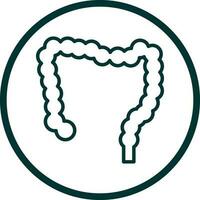 Large intestine Vector Icon Design