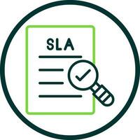 Sla Vector Icon Design