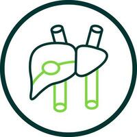 Liver Vector Icon Design