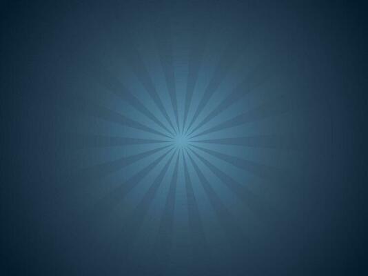 Abstract blue sun rays background.