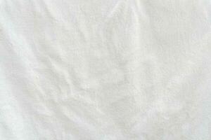 White towel texture background with small wave pattern taken with soft light. photo