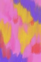 Vibrant abstract painted background photo