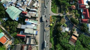 Journey Through Tien Giang Scenic Road and Car Aerials video